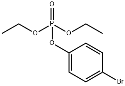 Phosphoric acid 4-bromophenyldiethyl ester Structure