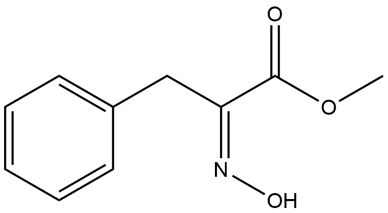 methyl (Z)-2-(hydroxyimino)-3-phenylpropanoate Structure