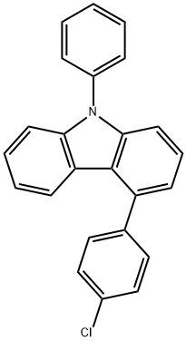 1651187-59-5 4-(4-氯苯基)-9-苯基-9H-咔唑
