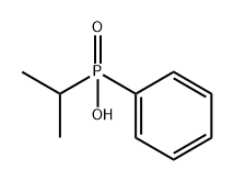 Phosphinic acid, (1-methylethyl)phenyl- (9CI) Structure