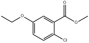 methyl 2-chloro-5-ethoxybenzoate Struktur