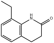 2(1H)-Quinolinone, 8-ethyl-3,4-dihydro- Struktur