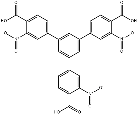 [1,1':3',1''-Terphenyl]-4,4''-dicarboxylic acid, 5'-(4-carboxy-3-nitrophenyl)-3,3''-dinitro-|1,3,5-三(3-硝基-4-羧基苯基)苯