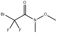 Acetamide, 2-bromo-2,2-difluoro-N-methoxy-N-methyl- Struktur