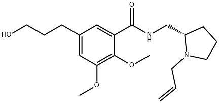 Desfluoro Hydroxy Fallypride Struktur