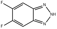 2H-Benzotriazole, 5,6-difluoro- Structure