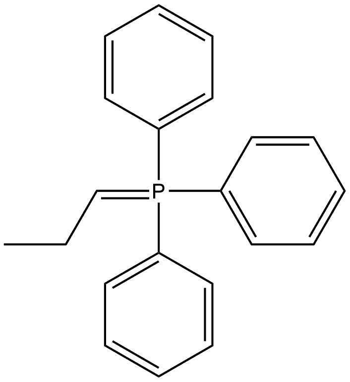 Phosphorane, triphenylpropylidene- Struktur
