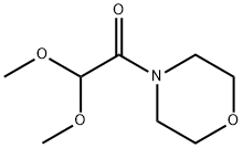 Ethanone, 2,2-dimethoxy-1-(4-morpholinyl)- Structure