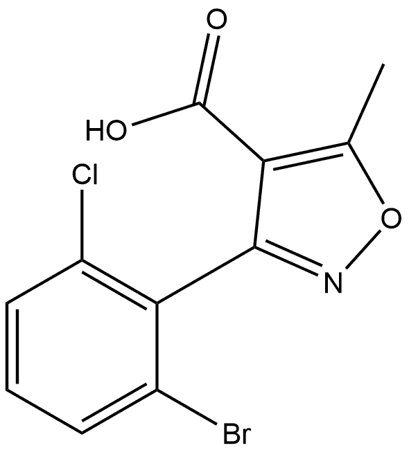 1673-76-3 3-(2-溴-6-氯苯基)-5-甲基异噁唑-4-甲酸