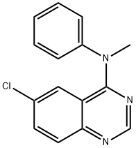 6-Chloro-N-methyl-N-phenylquinazolin-4-amine Structure