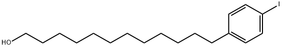 Benzenedodecanol, 4-iodo- Structure