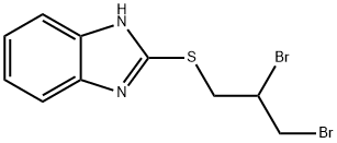 1H-Benzimidazole, 2-[(2,3-dibromopropyl)thio]-