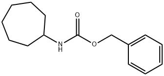 Cycloheptanecarbamic acid, benzyl ester (8CI) Struktur