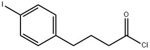4-Iodobenzenebutanoyl chloride 化学構造式