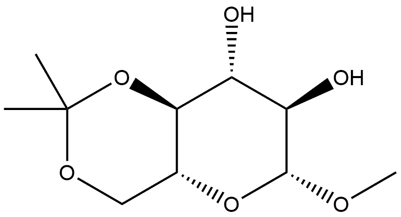 Methyl 4,6-O-(1-methylethylidene)-β-D-glucopyranoside