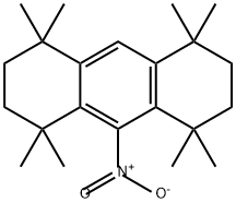 Anthracene, 1,2,3,4,5,6,7,8-octahydro-1,1,4,4,5,5,8,8-octamethyl-9-nitro- Structure