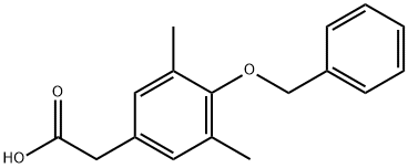 Benzeneacetic acid, 3,5-dimethyl-4-(phenylmethoxy)-