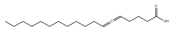 5,6-Octadecadienoic acid Structure