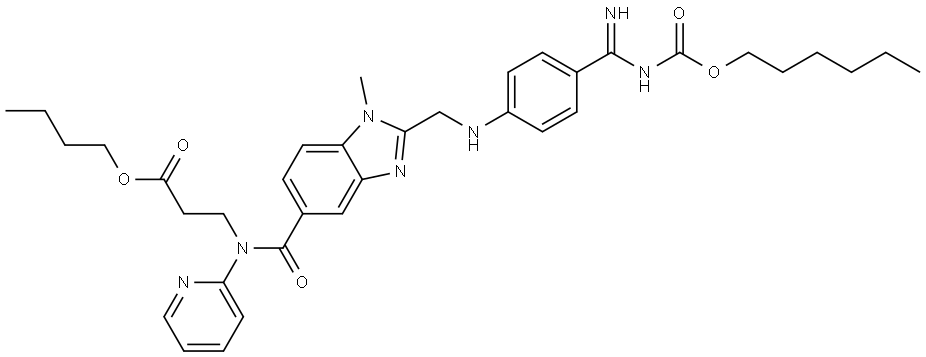 达比加群杂质36 结构式