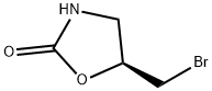 2-Oxazolidinone, 5-(bromomethyl)-, (5S)- 化学構造式