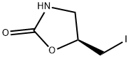 2-Oxazolidinone, 5-(iodomethyl)-, (5S)- Struktur