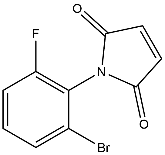 1-(2-Bromo-6-fluorophenyl)-1H-pyrrole-2,5-dione,1690948-22-1,结构式