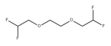 1,2-双(2,2-二氟乙氧基)乙烷,1691328-94-5,结构式