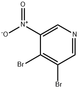 Pyridine, 3,4-dibromo-5-nitro-,1691992-82-1,结构式