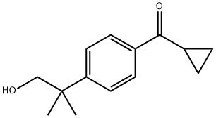 Methanone, cyclopropyl[4-(2-hydroxy-1,1-dimethylethyl)phenyl]-|非索非那定杂质36