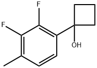 1-(2,3-difluoro-4-methylphenyl)cyclobutanol,1693640-34-4,结构式