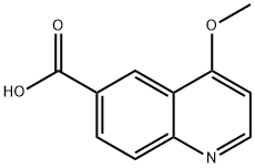 4-甲氧基喹啉-6-羧酸,1693735-54-4,结构式