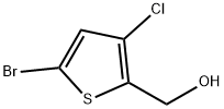 5-?Bromo-?3-?chloro-2-?thiophenemethanol Structure