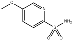 5-Methoxy-pyridine-2-sulfonic acid amide Structure