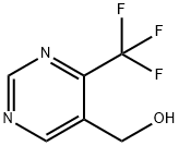 (4-(三氟甲基)嘧啶-5-基)甲醇 结构式