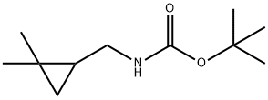 Carbamic acid, N-[(2,2-dimethylcyclopropyl)methyl]-, 1,1-dimethylethyl ester 结构式