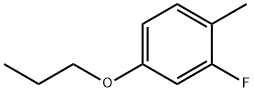 2-Fluoro-1-methyl-4-propoxybenzene 结构式