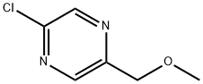 Pyrazine, 2-chloro-5-(methoxymethyl)- 化学構造式