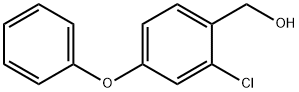 (2-Chloro-4-phenoxyphenyl)methanol 化学構造式