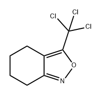 2,1-Benzisoxazole, 4,5,6,7-tetrahydro-3-(trichloromethyl)- Structure