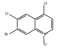 Quinoline, 7-bromo-4,6-dichloro-, 1-oxide Structure