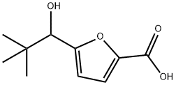 5-(1-羟基-2,2-二甲基丙基)呋喃-2-羧酸, 1698855-64-9, 结构式
