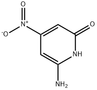 2(1H)-Pyridinone, 6-amino-4-nitro- 化学構造式