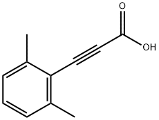 3-(2,6-二甲基苯基)丙炔酸, 1699222-58-6, 结构式