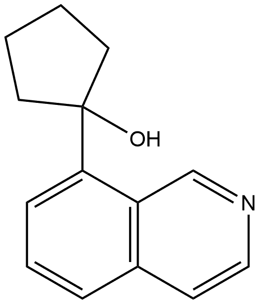 1-(isoquinolin-8-yl)cyclopentanol,1699266-51-7,结构式