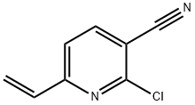 2-氯-6-乙烯基烟腈, 1699729-55-9, 结构式
