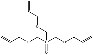 Phosphine oxide, tris[(2-propen-1-yloxy)methyl]- Structure
