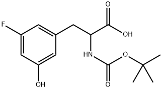 3-(3-fluoro-5-hydroxyphenyl)-2-[(2-methylpropan-2-yl)oxycarbonylamino]propanoic acid|