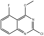 Quinazoline, 2-chloro-5-fluoro-4-methoxy- 化学構造式