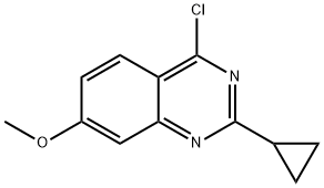 1702897-49-1 4-chloro-2-cyclopropyl-7-methoxyquinazoline