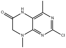 2-chloro-4,8-dimethyl-5,6,7,8-tetrahydropteridin-6 -one,1703018-82-9,结构式